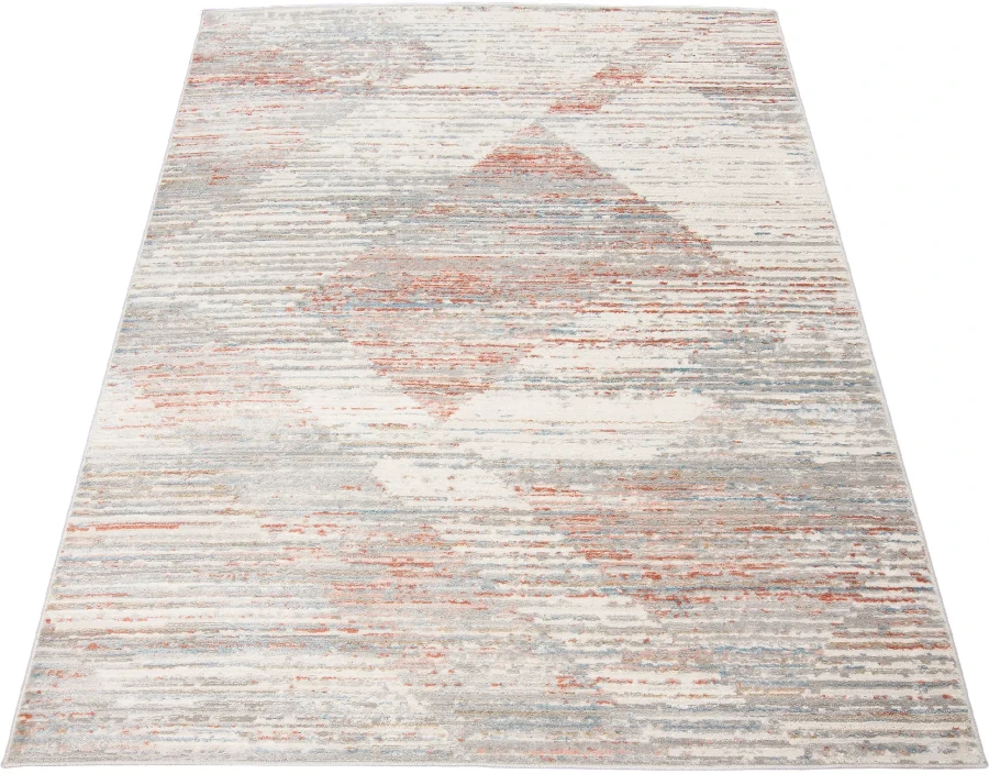 Dywan Modern Rugs - VARIOUS G501C White/Salmon