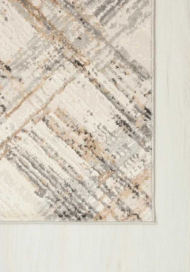 Dywan Modern Rugs - VARIOUS G505A White/D_Vizon