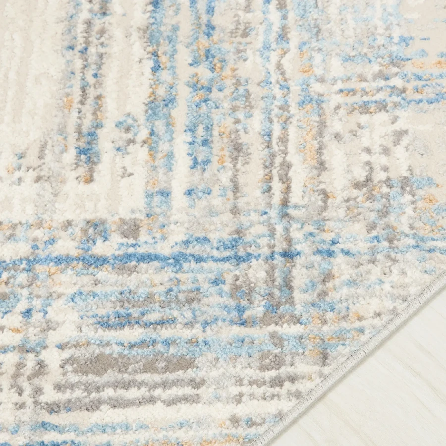 Dywan Modern Rugs - VARIOUS G505B White/D_Blue