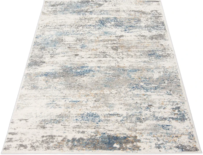 Dywan Modern Rugs - VARIOUS G509B White/D_Blue