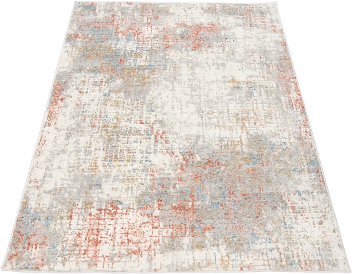 Dywan Modern Rugs - VARIOUS G512C White/Salmon