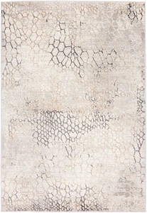 Dywan Modern Rugs - VARIOUS G513A White/D_Vizon