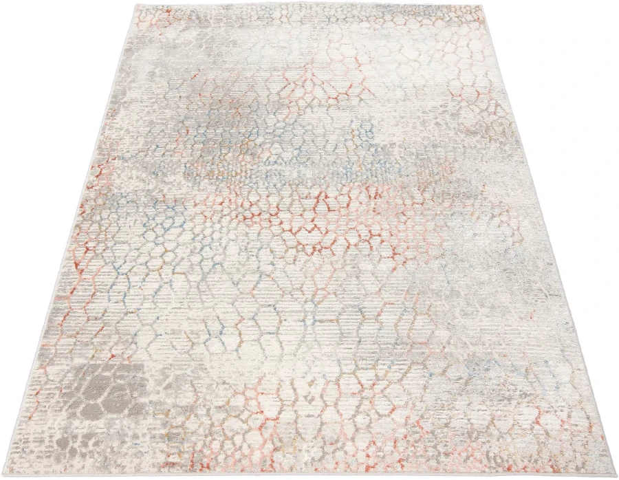 Dywan Modern Rugs - VARIOUS G513C White/Salmon