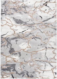 Dywan Modern Rugs - VARIOUS R215D L_Gray/D_Vizon