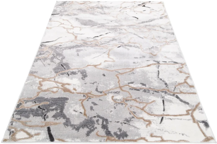 Dywan Modern Rugs - VARIOUS R215D L_Gray/D_Vizon