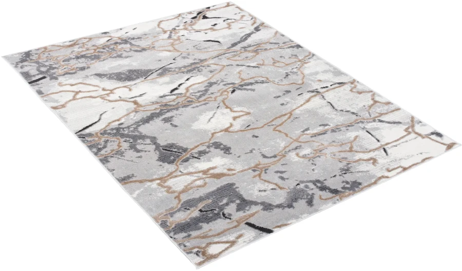 Dywan Modern Rugs - VARIOUS R215D L_Gray/D_Vizon