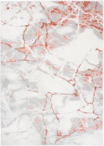 Dywan Modern Rugs - VARIOUS R216A L_Gray/Salmon