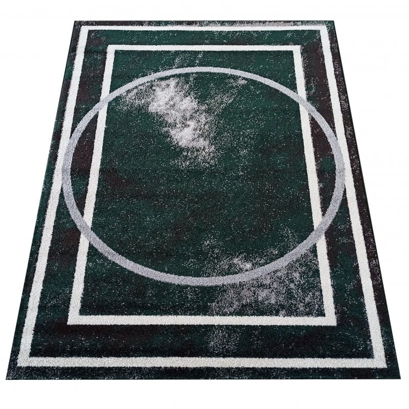 Dywan Pluszowy Art Rugs - ADORE 07 Szaro-Zielony