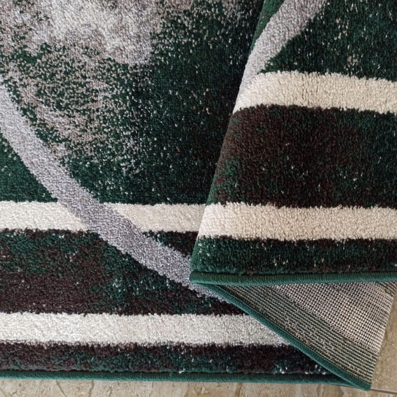 Dywan Pluszowy Art Rugs - ADORE 07 Szaro-Zielony