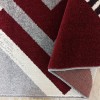 Dywan Art Rugs - ADORE 03 Szaro-Czerwony