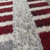 Dywan Art Rugs - ADORE 03 Szaro-Czerwony