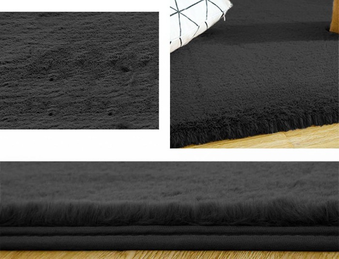Dywan Pluszowy Art Rugs - RABBIT DeepGrey