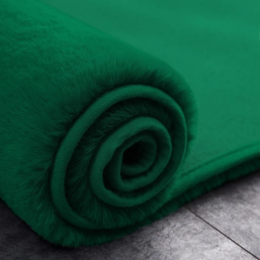 Dywan Pluszowy Art Rugs - RABBIT BottleGreen