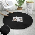 Dywan Pluszowy Art Rugs - RABBIT Black