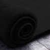 Dywan Pluszowy Art Rugs - RABBIT Black