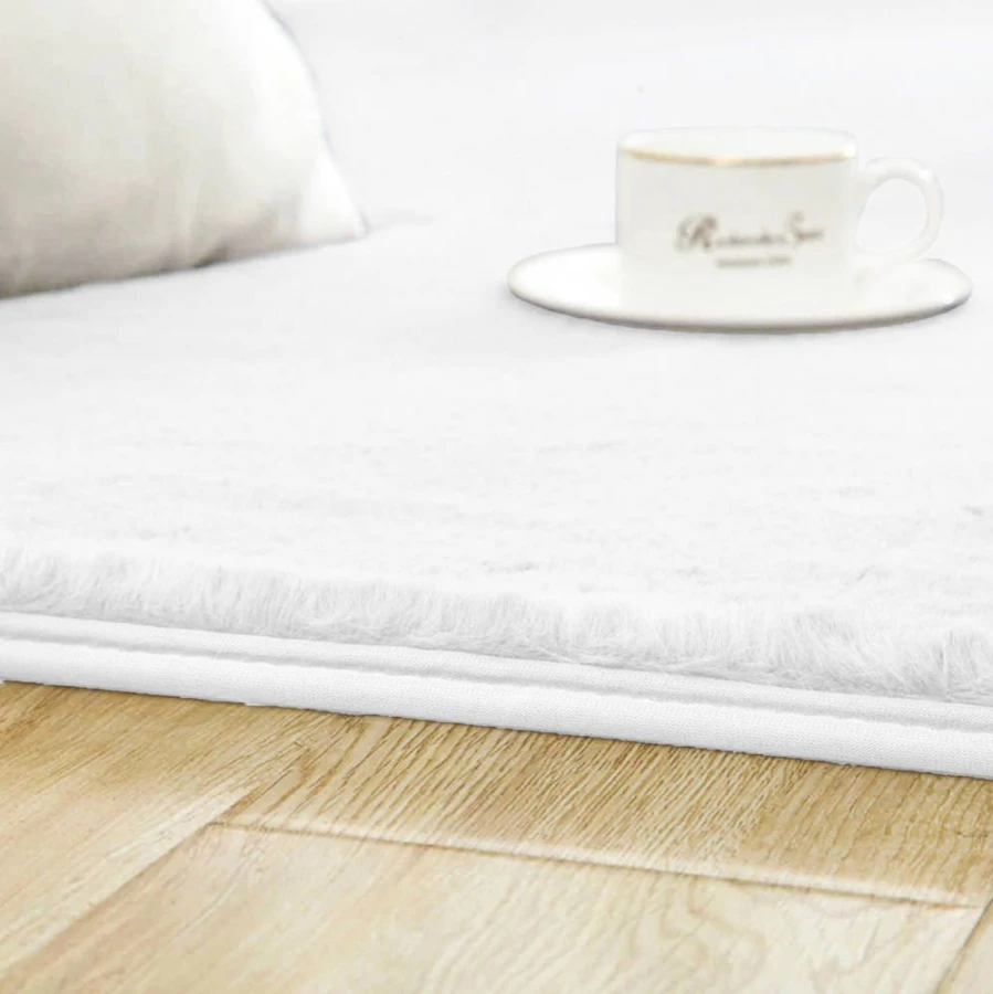 Dywan Pluszowy Art Rugs - RABBIT White