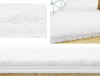 Dywan Pluszowy Art Rugs - RABBIT White