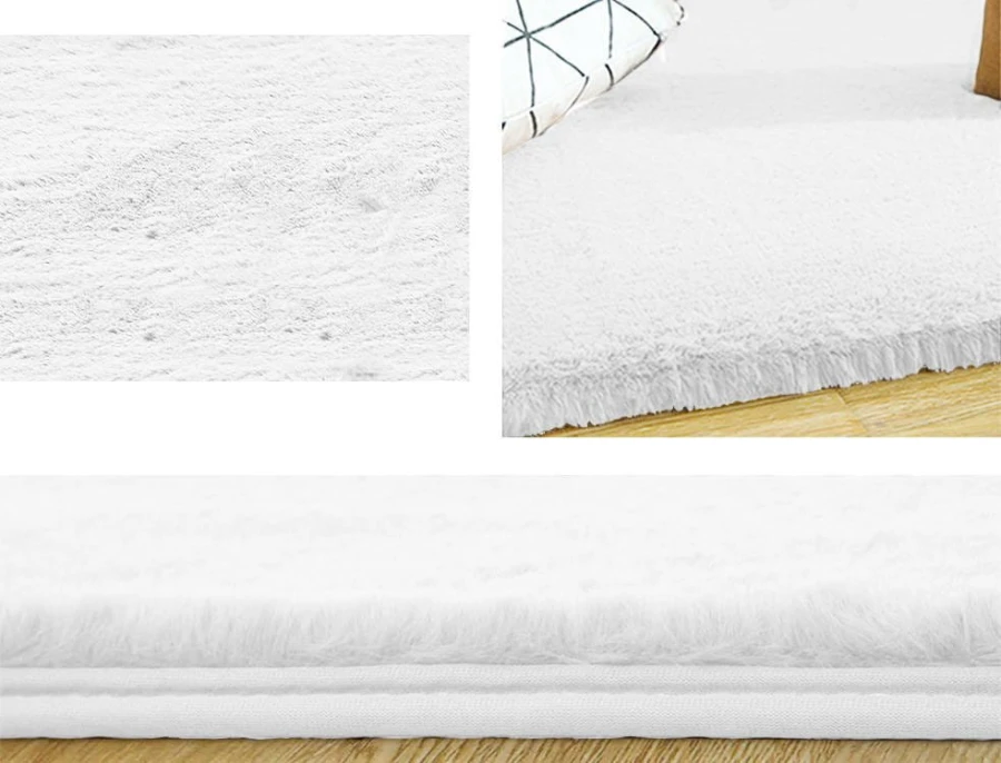 Dywan Pluszowy Art Rugs - RABBIT White
