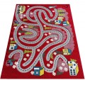 Dywan do Przedszkola - NEW TORINO Color Kids 02 Red