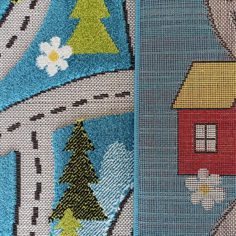 Dywan do Przedszkola - NEW TORINO Color Kids 02 Blue