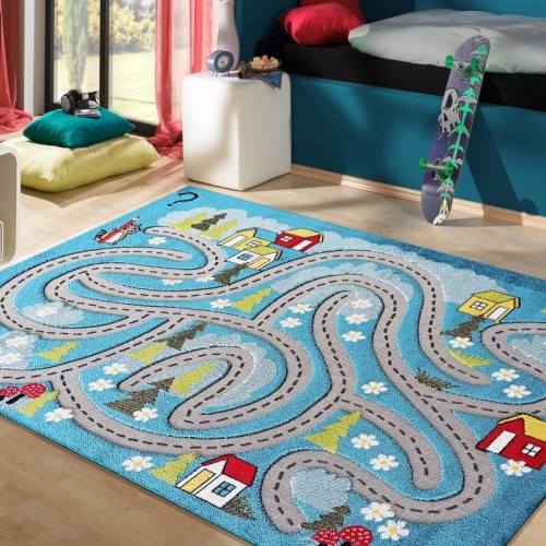 Dywan do Przedszkola - NEW TORINO Color Kids 02 Blue