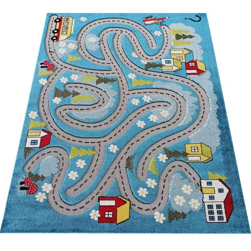 Dywan do Przedszkola - NEW TORINO Color Kids 02 Blue