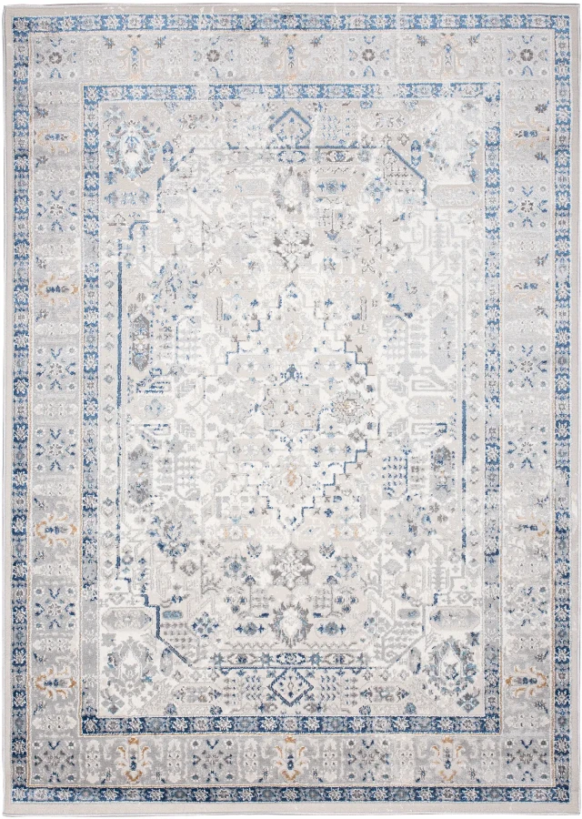 Dywan Art Rugs - DIAMOND G549B White/D_Blue