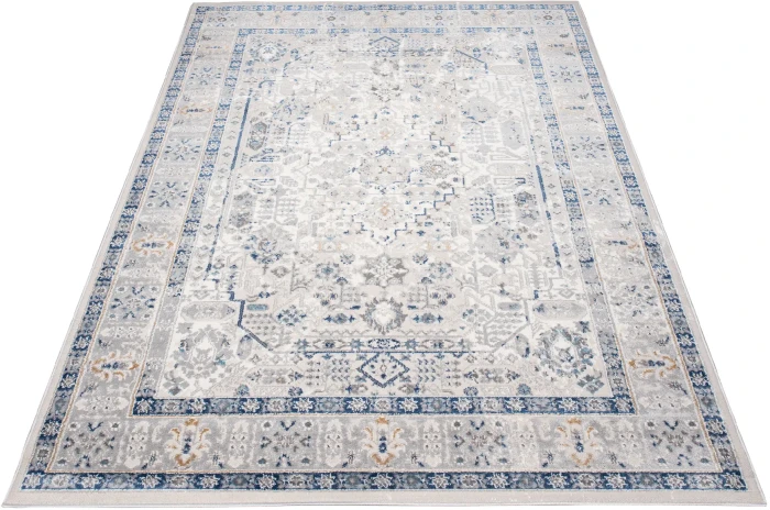 Dywan Art Rugs - DIAMOND G549B White/D_Blue