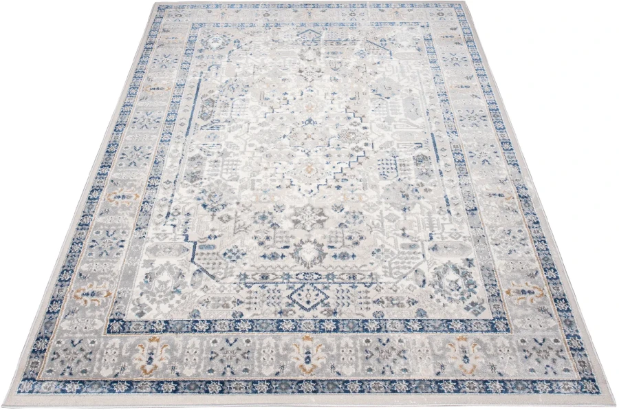 Dywan Art Rugs - DIAMOND G549B White/D_Blue