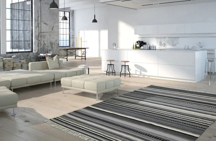Dywan Obsession Kilim - KIL 781 Grey