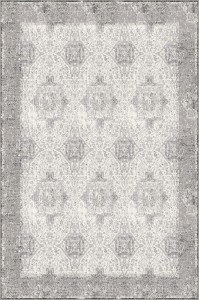 Dywan Agnella Isfahan - AUGUSTUS  Jasny Szary