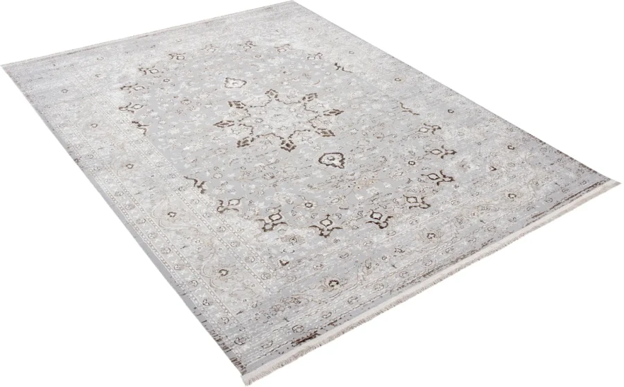 Dywan Modern Rugs - ELEGANCE K892D L.Grey/White