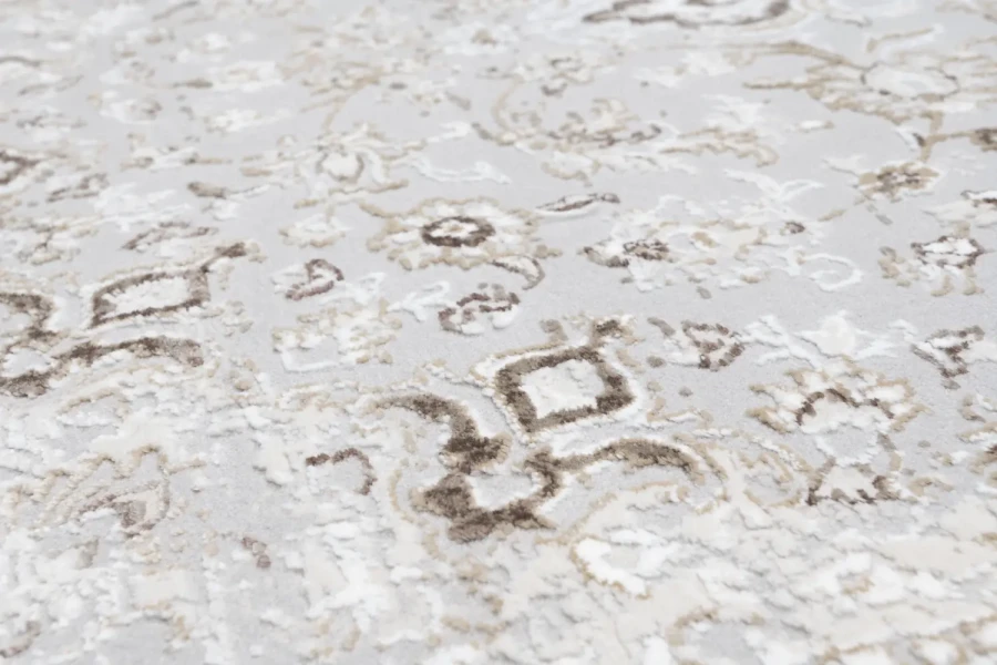Dywan Modern Rugs - ELEGANCE K892D L.Grey/White