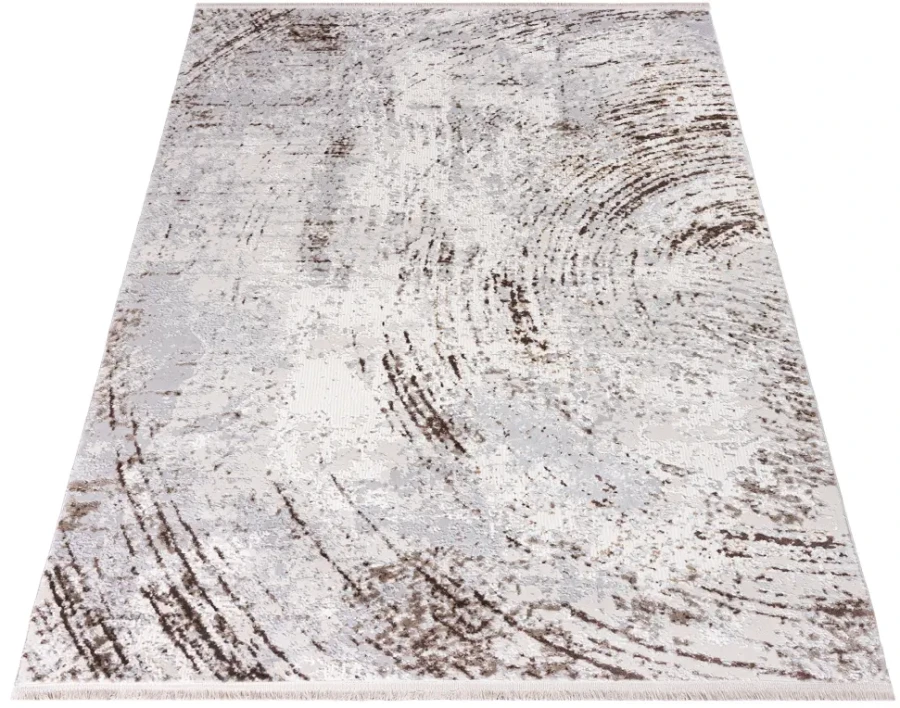 Dywan Modern Rugs - ELEGANCE K907D Cream/L.Grey