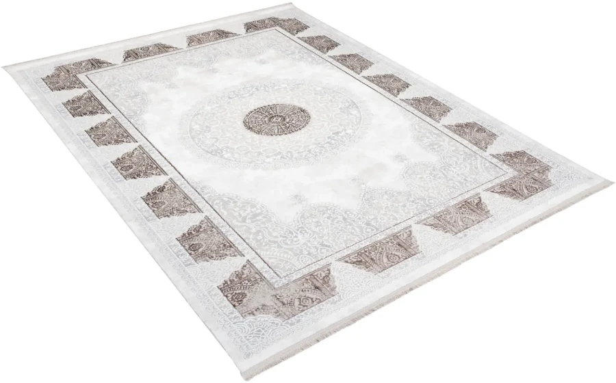 Dywan Modern Rugs - ELEGANCE N761A Cram/Brown