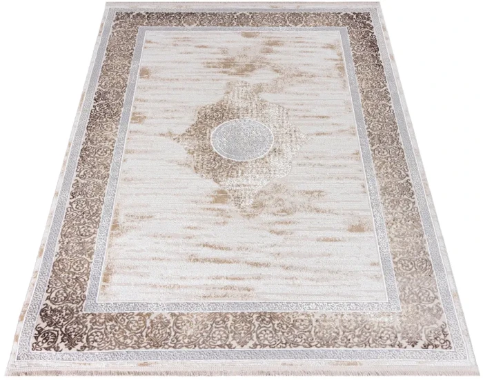 Dywan Modern Rugs - ELEGANCE N768A Cream/L.Brown
