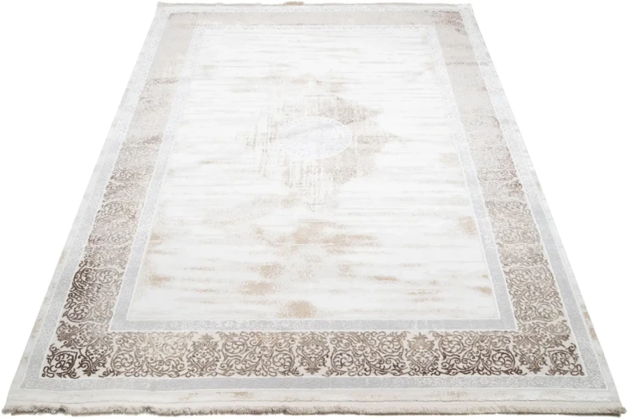 Dywan Modern Rugs - ELEGANCE N768A Cream/L.Brown
