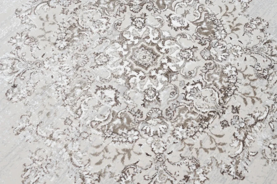 Dywan Modern Rugs - ELEGANCE K895D Cream/L.Gray