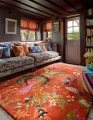 Dywan Harlequin - WONDERLAND FLORAL 144713 Amber/Lapis