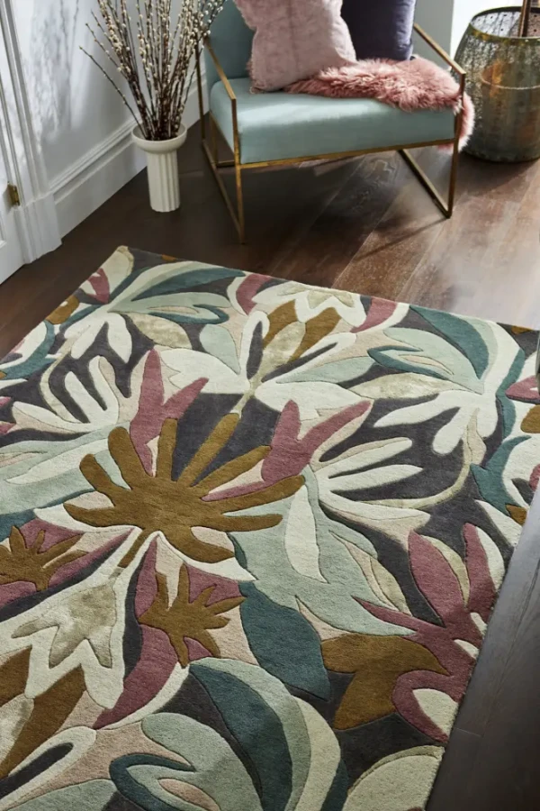 Dywan Harlequin - MELORA 142702 Positano/Succulent/Gold