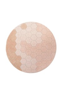 Dywan Lorena Canals - ROUND HONEYCOMB ROSE