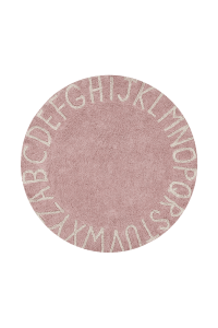 Dywan Lorena Canals  - ROUND ABC VINTAGE Nude-Natural