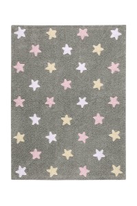 Dywan Lorena Canals  - TRICOLOR STAR Grey Pink
