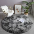 Dywan Pluszowy Art Rugs - T-VELVET Grey koło