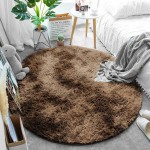 Dywan Pluszowy Okrągły Art Rugs - PLUSH Brązowy