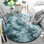 Dywan Pluszowy Okrągły Art Rugs - PLUSH Granatowy
