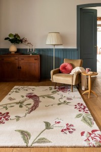 Dywan Laura Ashley - SUMMER PALACE Cranberry/Grape 081200