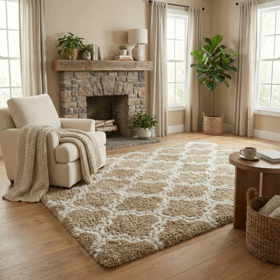 Dywan Pluszowy Art Rugs - MARRAKESH Beżowy