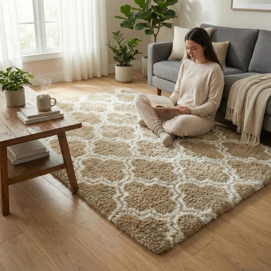 Dywan Pluszowy Art Rugs - MARRAKESH Beżowy