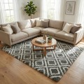 Dywan Pluszowy Art Rugs - MARRAKESH Czarny